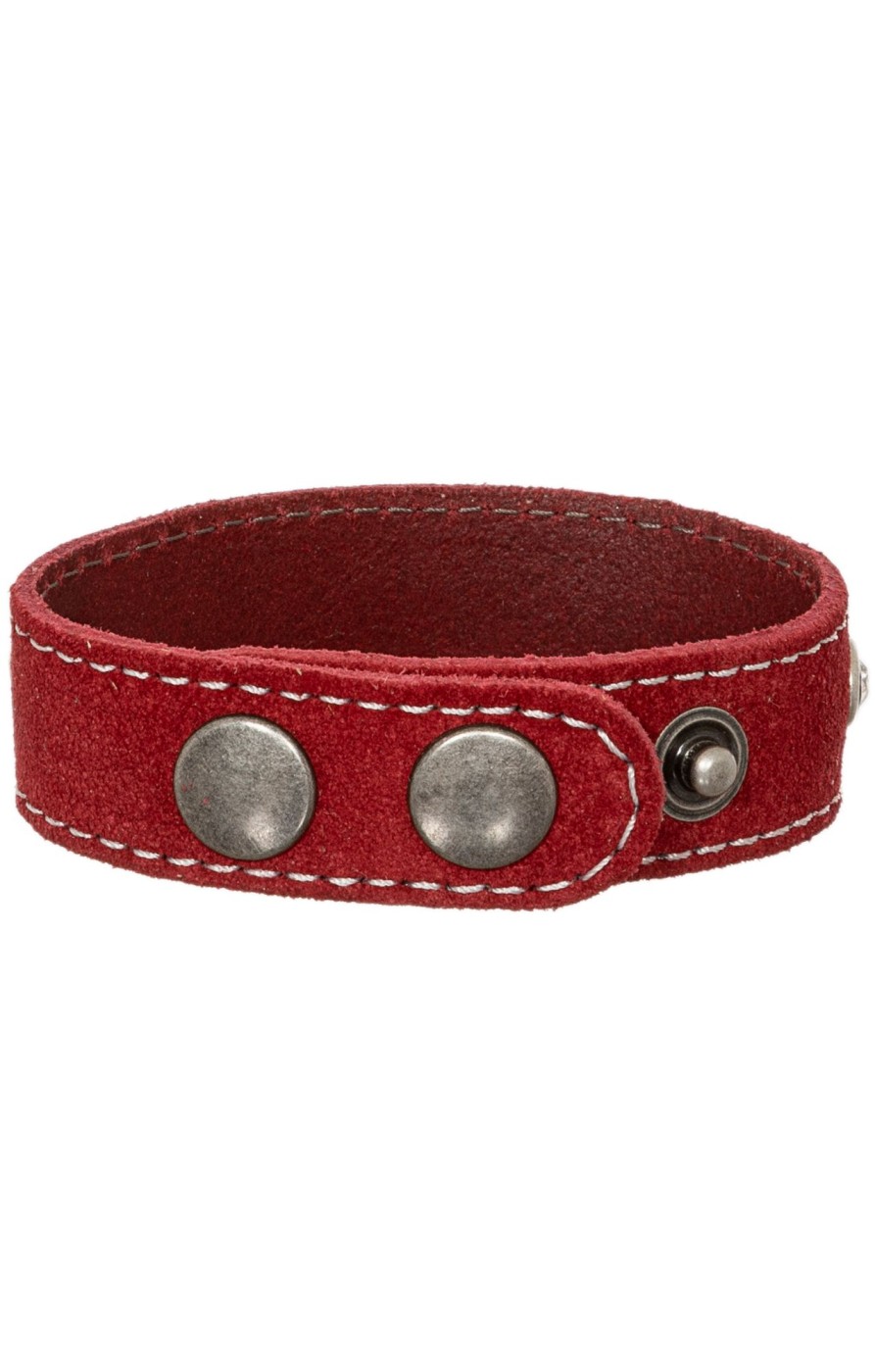 Damen Sima | Sima Armband 19-3705 Velour Rot