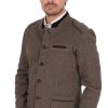 Herren Spieth & Wensky | Spieth & Wensky Walkjacke Darwin Hellbraun