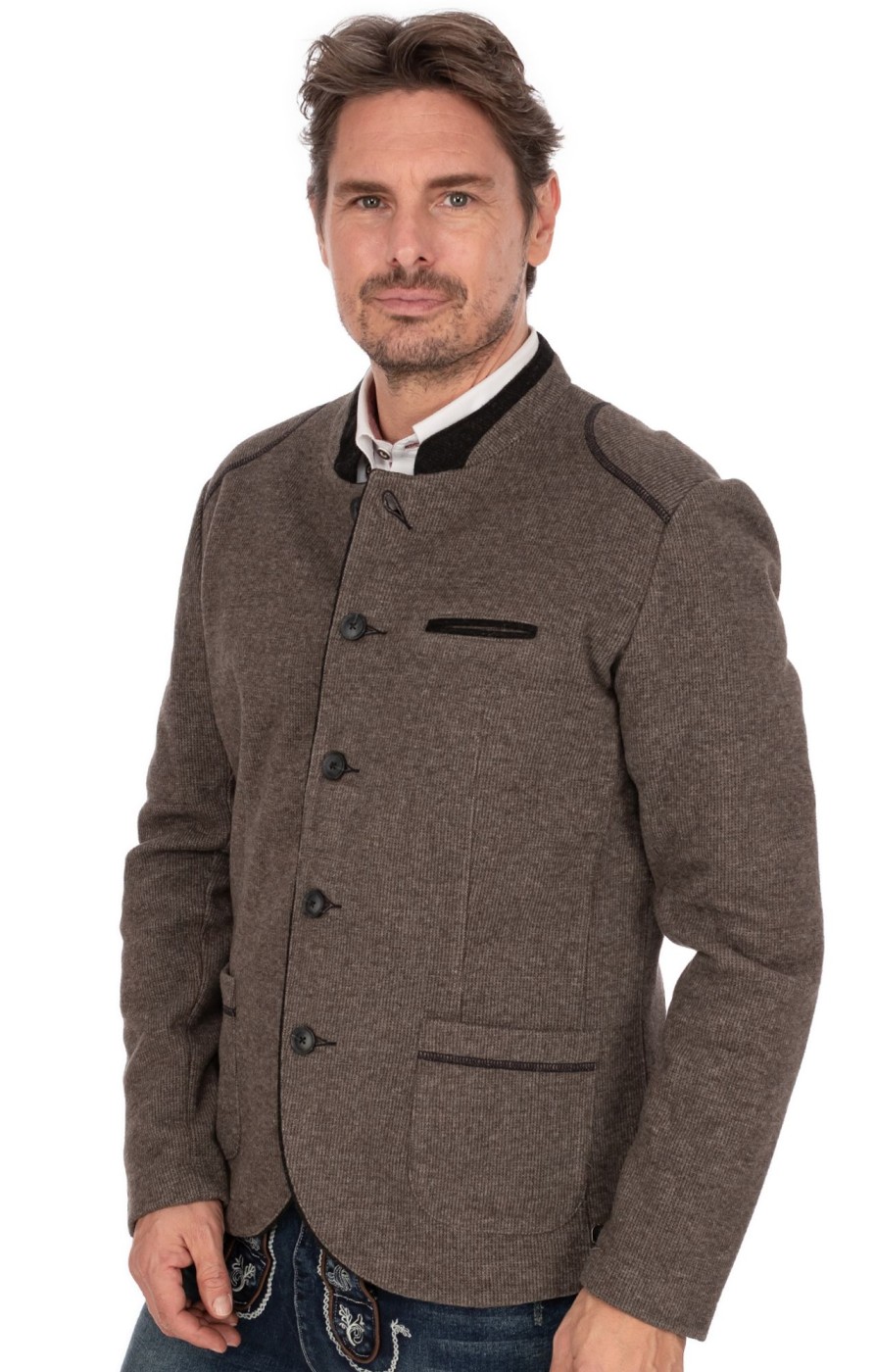 Herren Spieth & Wensky | Spieth & Wensky Walkjacke Darwin Hellbraun