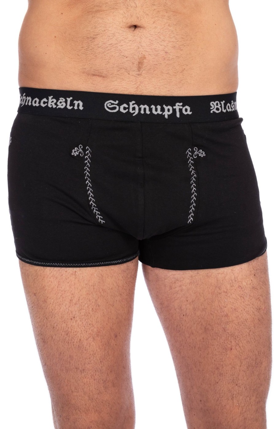 Herren Hangowear | Hangowear Boxershorts Joe Schwarz