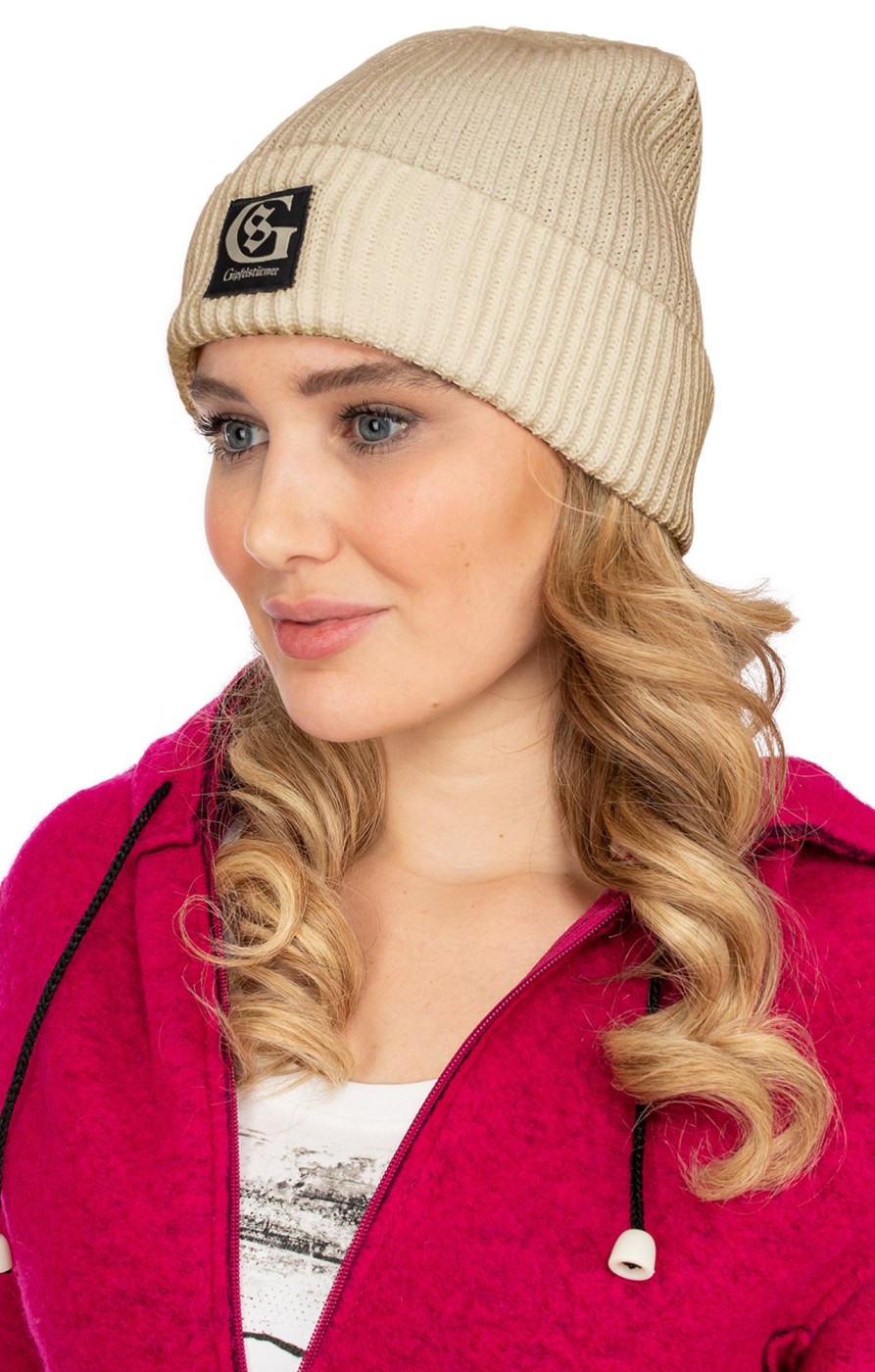 Damen Gipfelstürmer | Gipfelsturmer Strickmutze 429001-0771-04 Natur