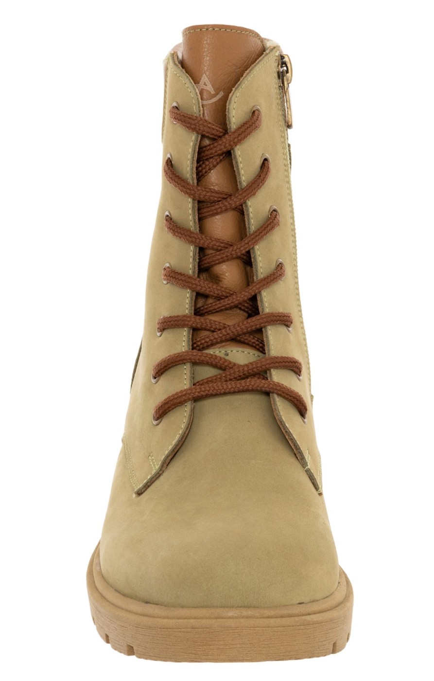 Schuhe Andrea Conti | Andrea Conti Stiefel 19860150038 Khaki Braun