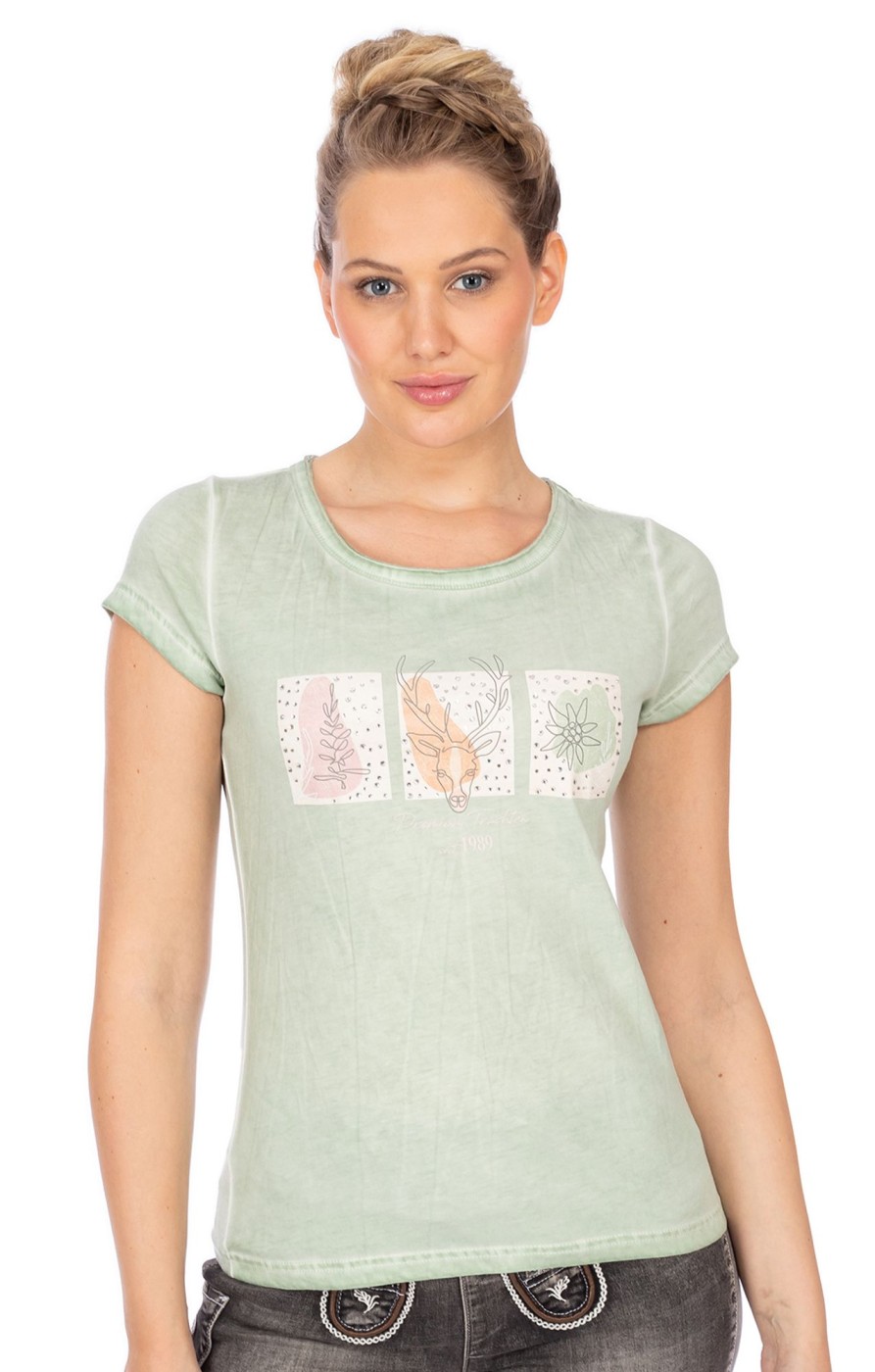 Damen Marjo | Marjo T-Shirt Gisela Salbeigruen