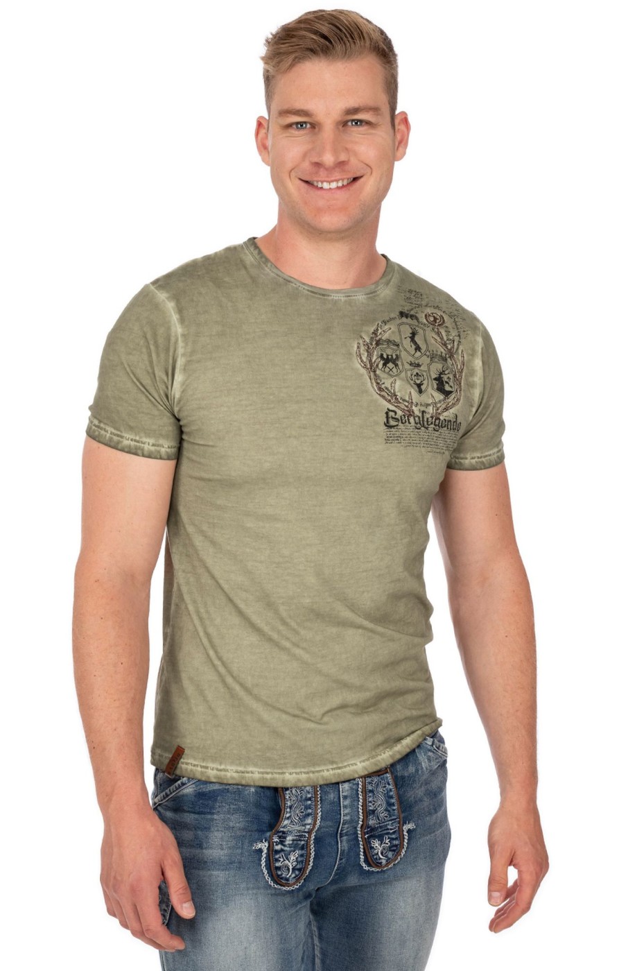 Herren Marjo | Marjo T-Shirt Dastin Walnuss