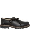 Schuhe Almsach | Almsach Haferlschuh Adam Nappa Schwarz