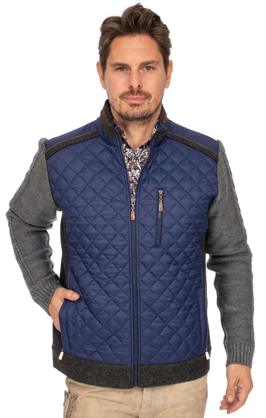 Herren Maddox | Maddox Outdoorjacke Weichelsee Blau