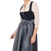 Damen Marjo | Marjo Midi Dirndl 2Tlg. 75Cm Gusta Nachtblau