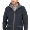 Herren Maddox | Maddox Strickjacke Tristan Indigo