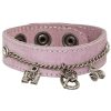 Damen Sima | Sima Armband 19-3702 Velour Pink