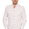 Herren Gipfelstürmer | Gipfelsturmer Hemd Stehkragen 420001-4166-38 Hochrot (Slim Fit)