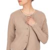 Damen AlpSpur | Alpspur Strickjacke Lina Bio Beige