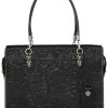 Accessoires Sima | Sima Handtasche "Karree" 188-3489 Braun