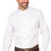 Herren Almsach | Almsach Stehkragenhemd Jakob Weis Jeans (Slim Fit)