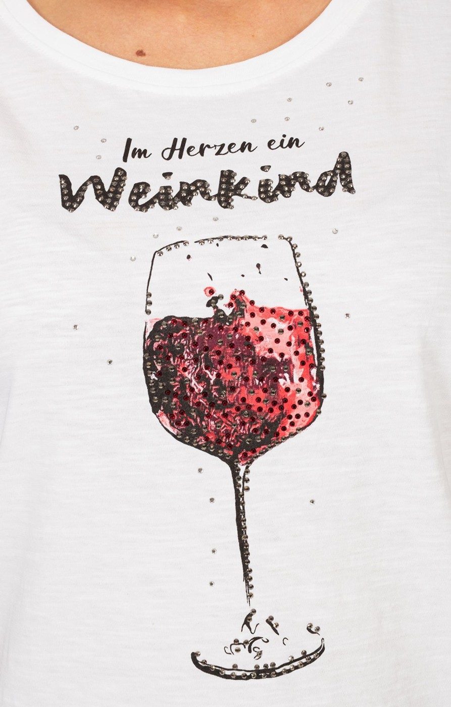 Damen Hangowear | Hangowear T-Shirt Weinkind Weis