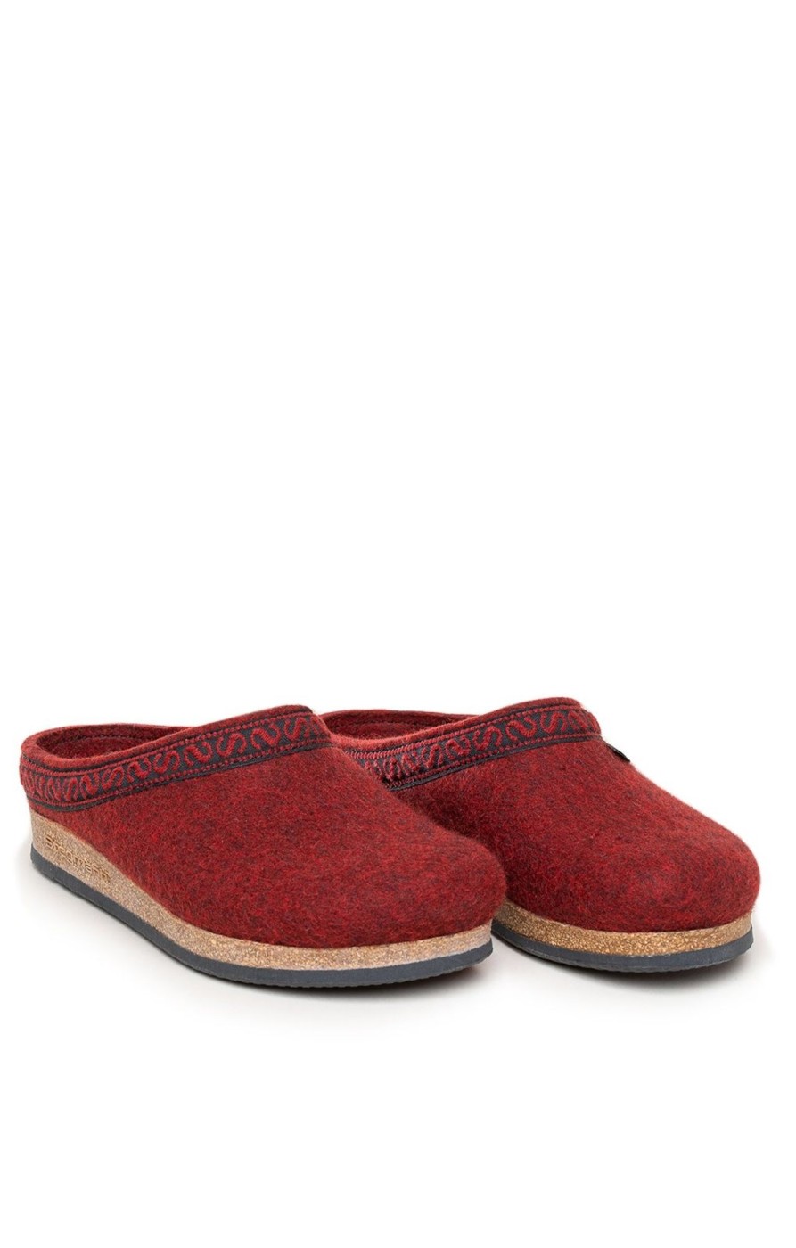 Schuhe Gottstein | Gottstein Clogpantoffel 17801-8817 Firebrick