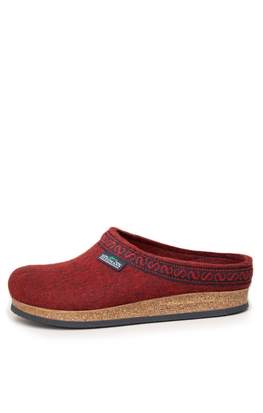 Schuhe Gottstein | Gottstein Clogpantoffel 17801-8817 Firebrick