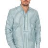 Herren Gipfelstürmer | Gipfelsturmer Pfoadhemd 420000-4258-53 Mittelgrun (Regular Fit)