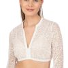 Damen Marjo | Marjo Dirndlbluse Ilona-Linda Offwhite