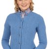 Damen AlpSpur | Alpspur Strickjacke Lisa6 Hellblau