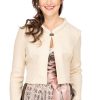 Damen Krüger Dirndl | Kruger Dirndl Jacke 372565-000-23 Beige