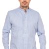 Herren Gipfelstürmer | Gipfelsturmer Pfoadhemd 420001-4200-42 Mittelblau (Regular Fit)