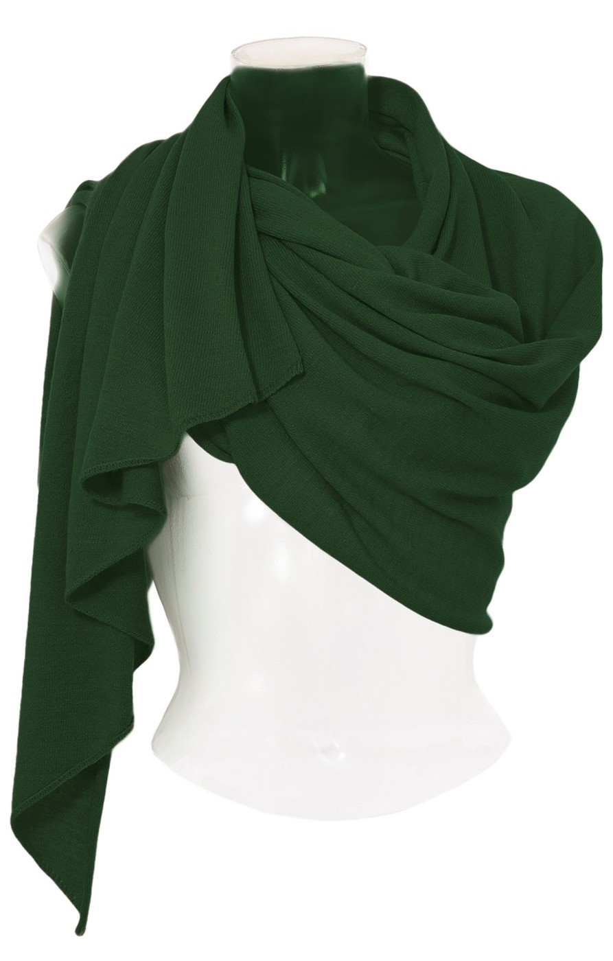 Accessoires Purset | Purset Schal 51216002-66 Dark Green