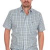 Herren Almsach | Almsach Hemd Ku6676Lk-Co Ice Tanne (Basic)