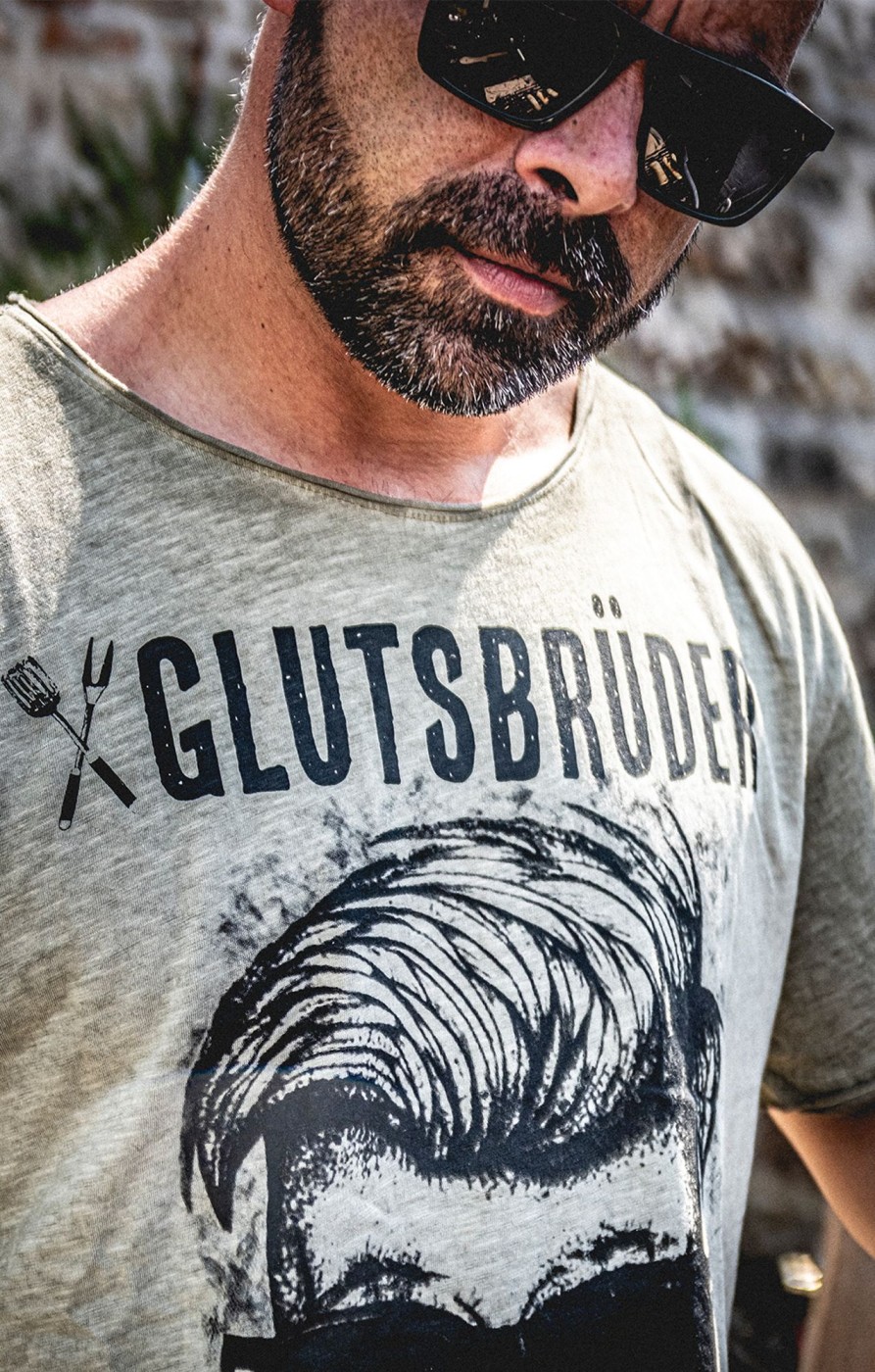 Herren Hangowear | Hangowear T-Shirt Glutsbruder Oliv