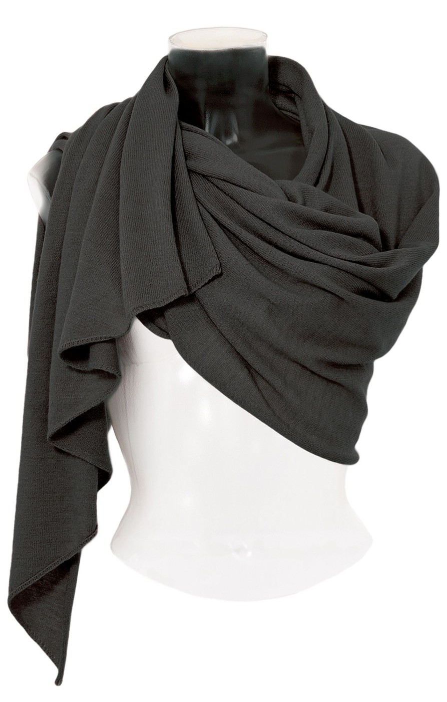 Accessoires Purset | Purset Schal 51216002-81 Dark Grey