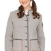 Damen Almgwand | Almgwand Strickjacke Stanskogel Grau