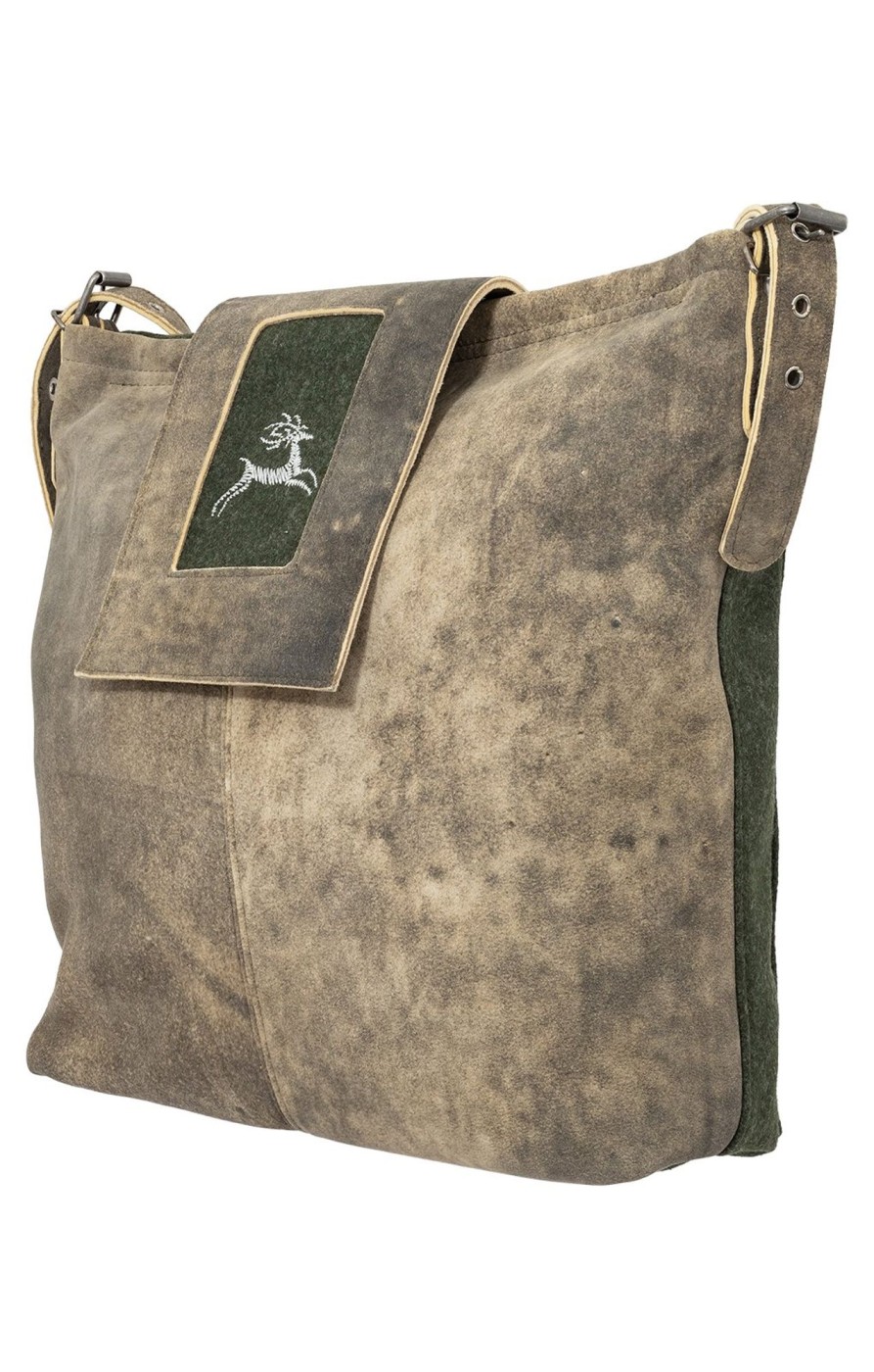 Accessoires Sima | Sima Ledertasche 214-4321 Hirsch