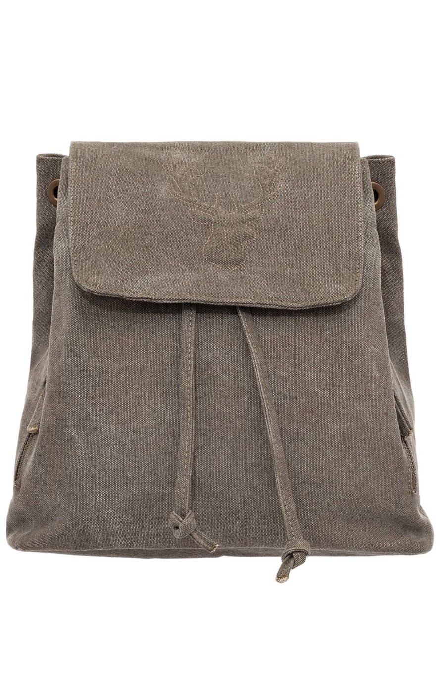 Accessoires Spieth & Wensky | Spieth & Wensky Rucksack Wiona Canvas Leder