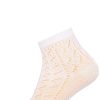 Schuhe Lusana | Lusana Ajoursockchen L2630-26 Weis