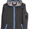 Kinder Spieth & Wensky | Spieth & Wensky Kinderstrickjacke Specht Grau Blau