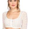 Damen Marjo | Marjo Dirndlbluse Ganina-Canida Offwhite