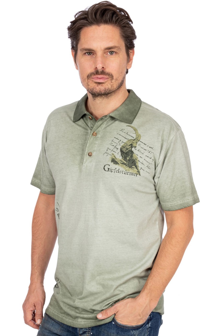 Herren Gipfelstürmer | Gipfelsturmer Poloshirt Weitenau Khaki