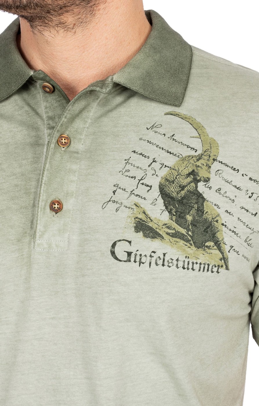 Herren Gipfelstürmer | Gipfelsturmer Poloshirt Weitenau Khaki