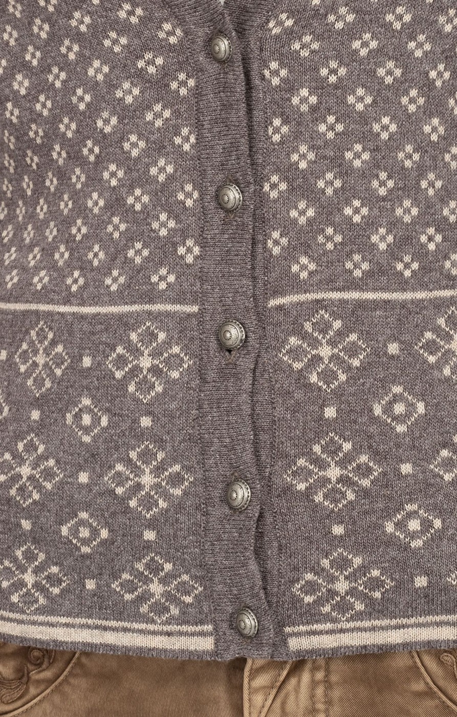 Damen OS-Trachten | Os-Trachten Strickjacke Maya Braun