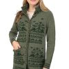 Damen Astrifa | Astrifa Strickjacke Windham Moos