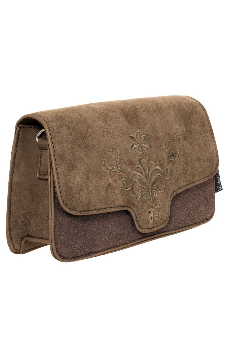 Accessoires Lady Edelweiss | Lady Edelweiss Handtasche 17910 Braun