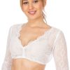 Damen Marjo | Marjo Dirndlbluse Karina-Lotta Offwhite