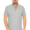 Herren Gipfelstürmer | Gipfelsturmer Kurzarmhemd 421002-4237-56 Trachtengrun (Slim Fit)