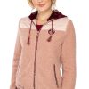 Damen Piz Palü | Piz Palu Jacke Falkenstein Rosa Bordeaux