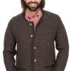 Herren Maddox | Maddox Strickjacke Hausstein Kiesel