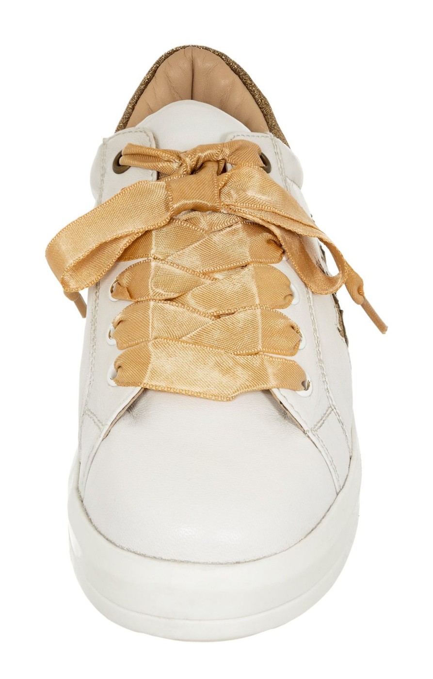 Schuhe Maddox | Maddox Schuh Dorle Nappa Weiss Gold