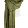 Accessoires Purset | Purset Pashmina Ha621-69 Olive