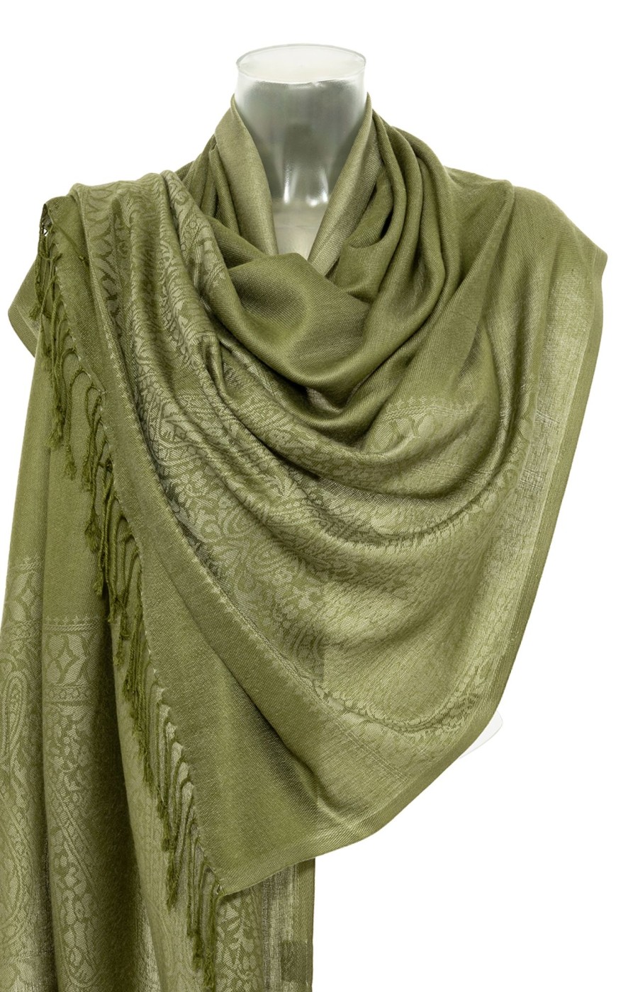 Accessoires Purset | Purset Pashmina Ha621-69 Olive