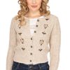 Damen Krüger Dirndl | Kruger Dirndl Strickjacke Jolina Natur