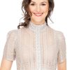 Damen Krüger Dirndl | Kruger Dirndl Dirndlbluse 311465-000-44 Grau