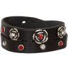 Accessoires Sima | Sima Armband 55104 Nappa Schwarz